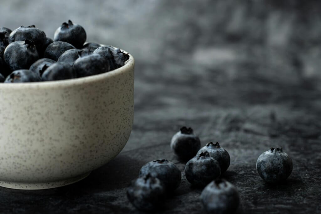 Blueberries.