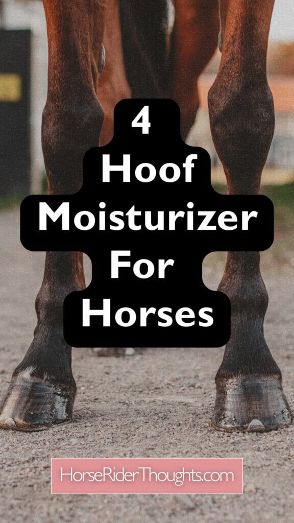 hoof moisturizer for horses