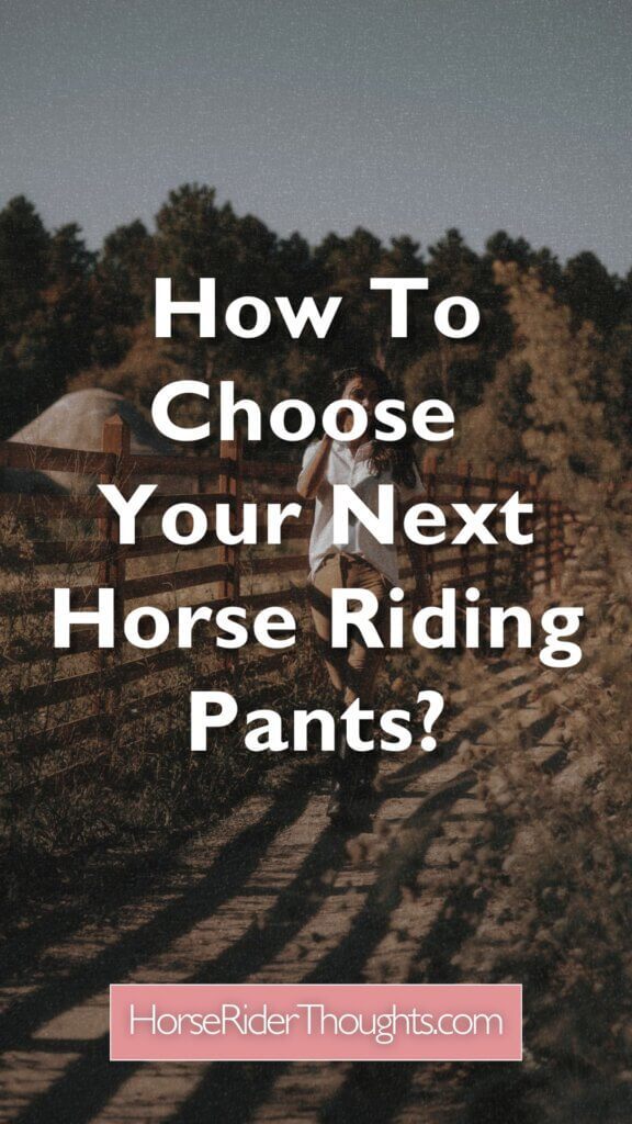 horse riding pants
